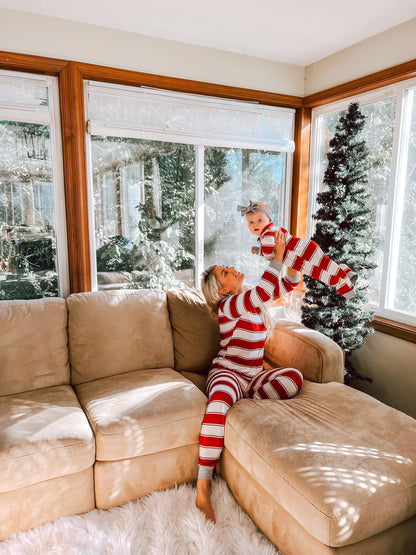 Pleasure Stripe – Pyjamas de Noël Assortis pour la Famille
