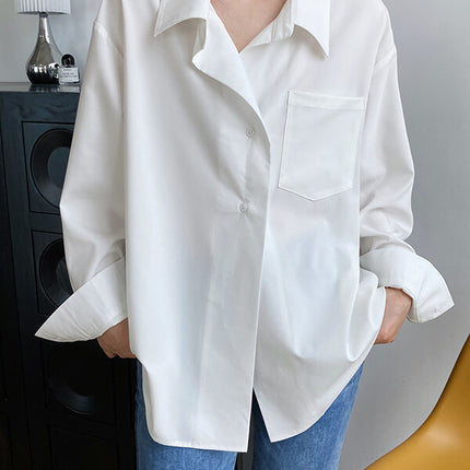 Onbely blouse simple boutonnage pour femme.