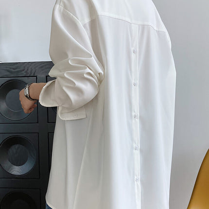 Onbely blouse simple boutonnage pour femme.