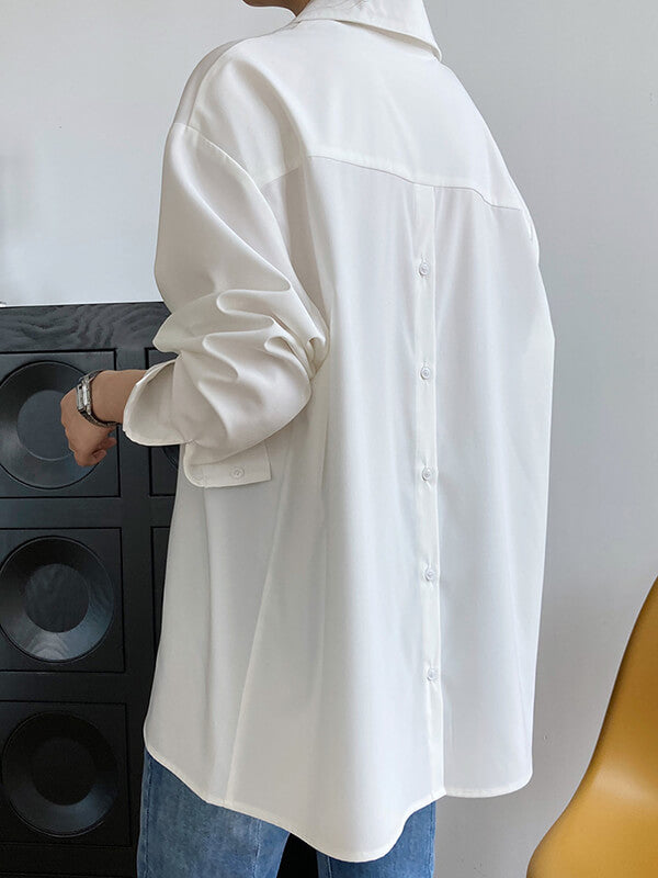 Onbely blouse simple boutonnage pour femme.