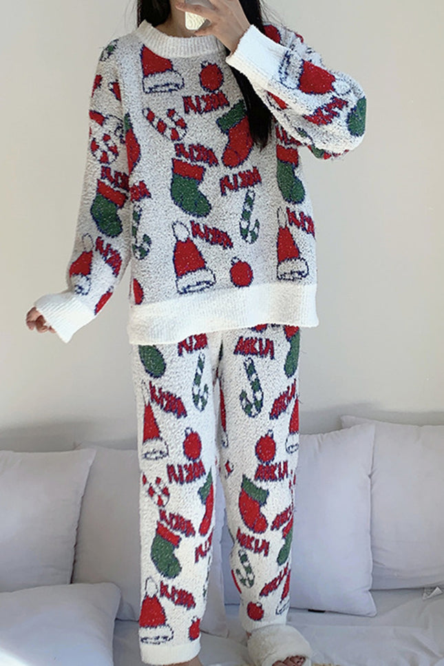 Onbely ensemble de pyjama femme noël