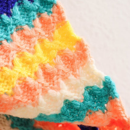 Onbely cardigan rayures arc-en-ciel femme ample casual