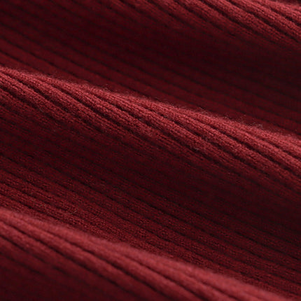 Onbely pull en maille moulante polo pour femme