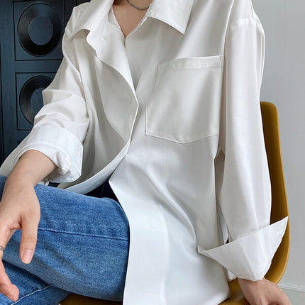 Onbely blouse simple boutonnage pour femme.