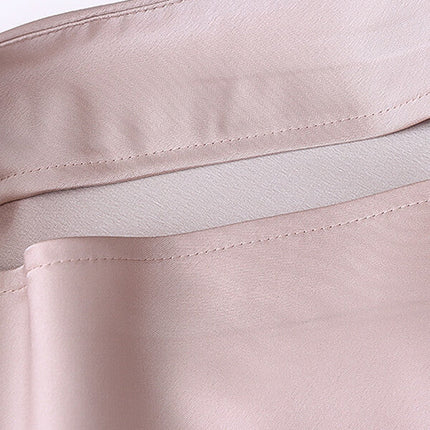 Onbely robe longue satin élégant dos nu - onbely