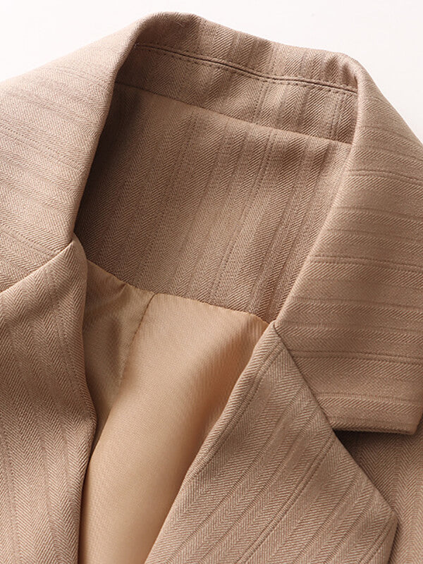 Onbely blazer style tailleur double boutonnage femme - onbely