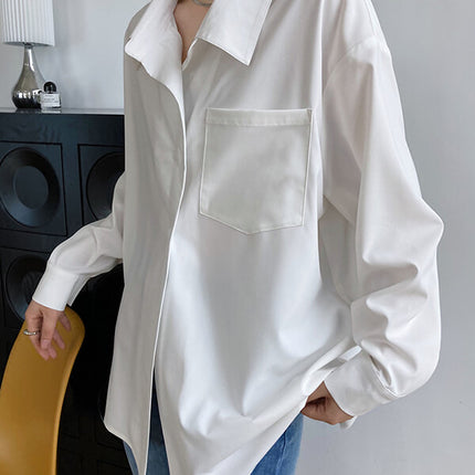 Onbely blouse simple boutonnage pour femme.
