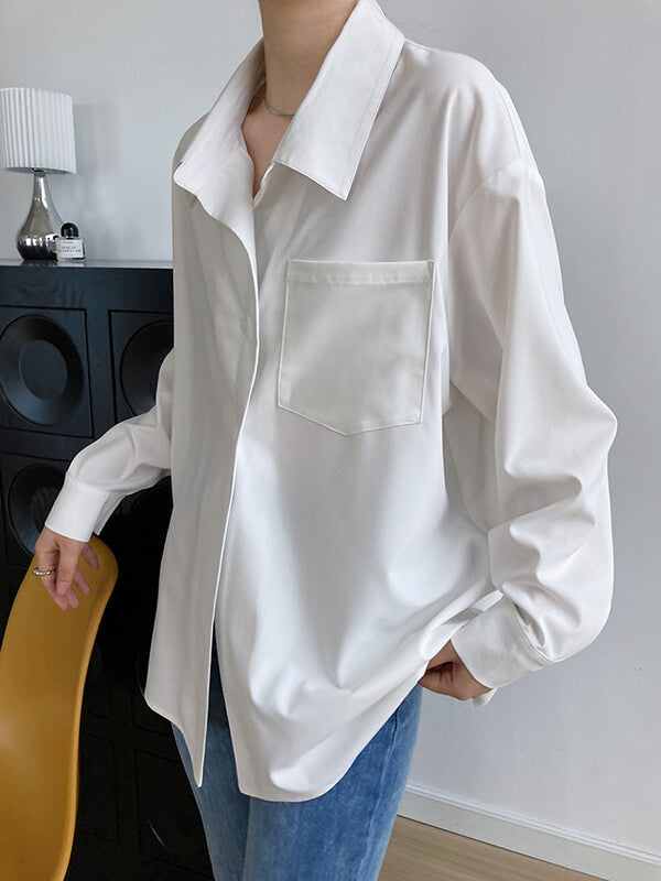 Onbely blouse simple boutonnage pour femme.
