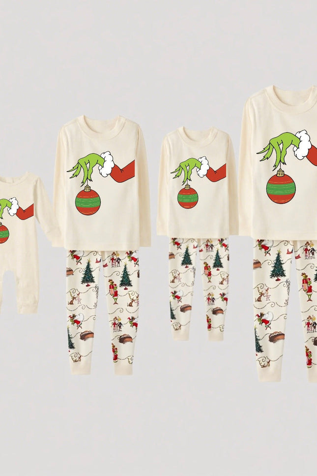 Restful - Pyjamas de Noël familiaux Grinch