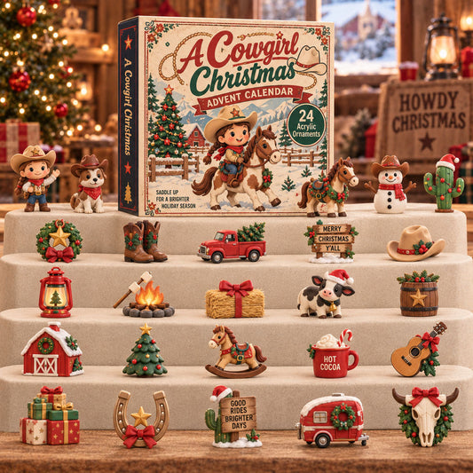 A Cowgirl Christmas Advent Calendar 2026 - 24-Day Festive Countdown