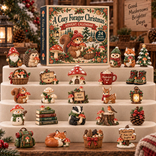 A Cozy Forage Christmas Advent Calendar 2026 - 24-Day Festive Countdown