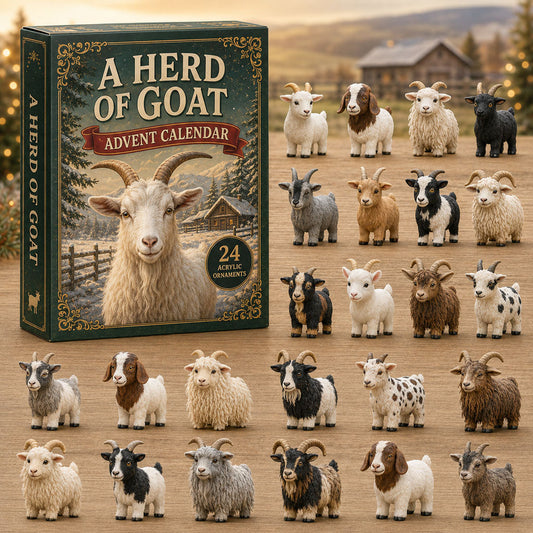 A Herd of Goat Advent Calendar 2026 - 24-Day Festive Countdown