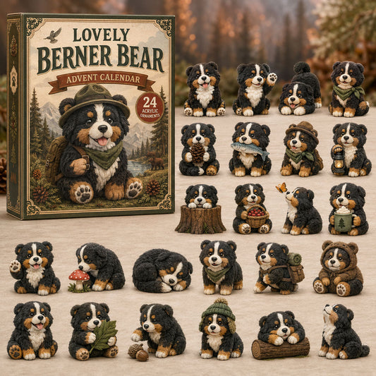 A Lovely Berner Bear Advent Calendar 2026 - 24-Day Festive Countdown