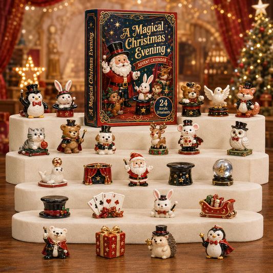 A Magical Christmas Evening Advent Calendar 2026 - 24-Day Festive Countdown