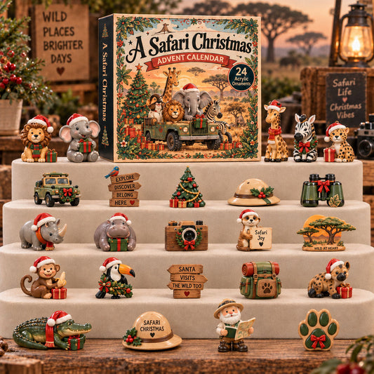 A Safari Christmas Advent Calendar 2026 - 24-Day Festive Countdown