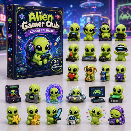 Alien Gamer Club Advent Calendar 2026 - 24-Day Festive Countdown