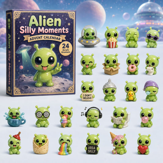 Alien Silly Moments Advent Calendar 2026 - 24-Day Festive Countdown