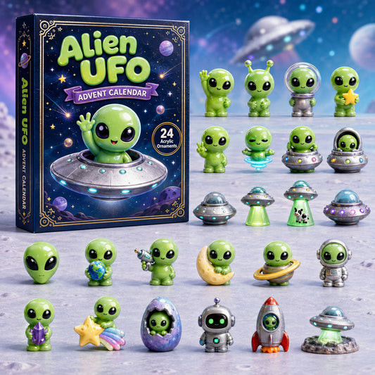 Alien UFO Advent Calendar 2026 - 24-Day Festive Countdown
