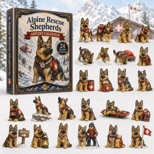 Alpine Rescue Shepherd Advent Calendar 2026 - 24-Day Festive Countdown