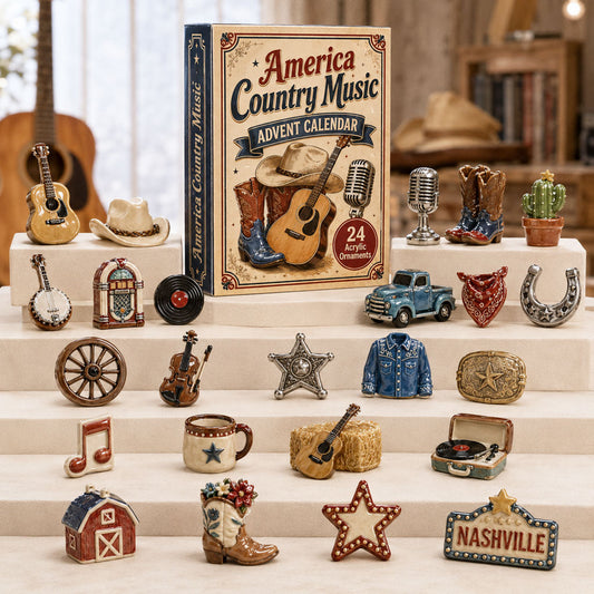 America Country Music Advent Calendar 2026 - 24-Day Festive Countdown