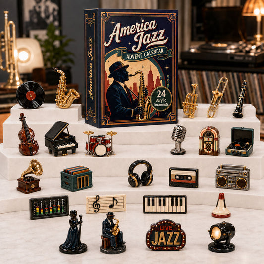 America Jazz Advent Calendar 2026 - 24-Day Festive Countdown