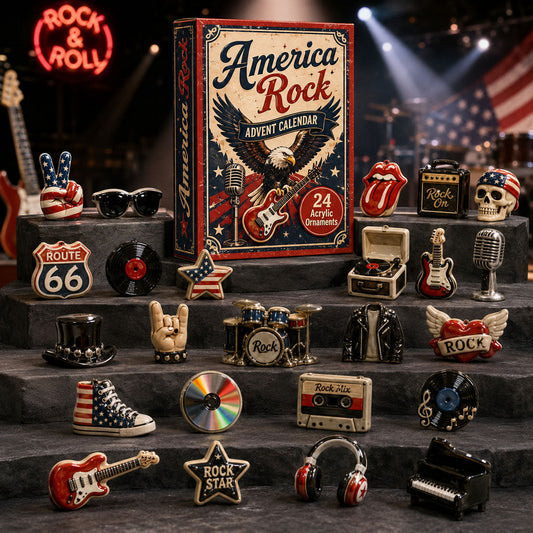 America Rock Advent Calendar 2026 - 24-Day Festive Countdown