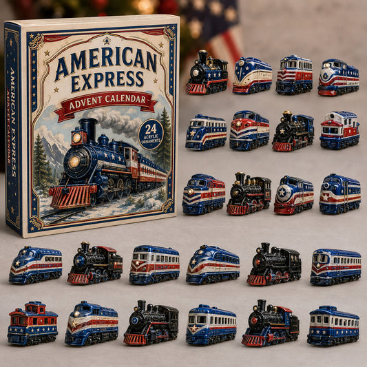 American Express Train Advent Calendar 2026 - 24-Day Festive Countdown
