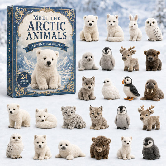 Arctic Animals World Advent Calendar 2026 - 24-Day Festive Countdown