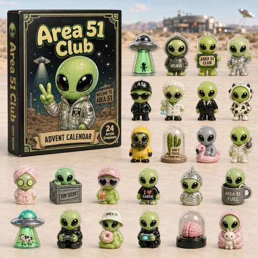 Area 51 Club Advent Calendar 2026 - 24-Day Festive Countdown