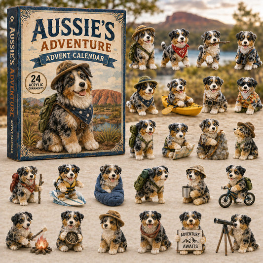 Aussie Dog Adventure Advent Calendar 2026 - 24-Day Festive Countdown