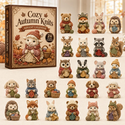 Autumn Knits Advent Calendar 2026 - 24-Day Festive Countdown