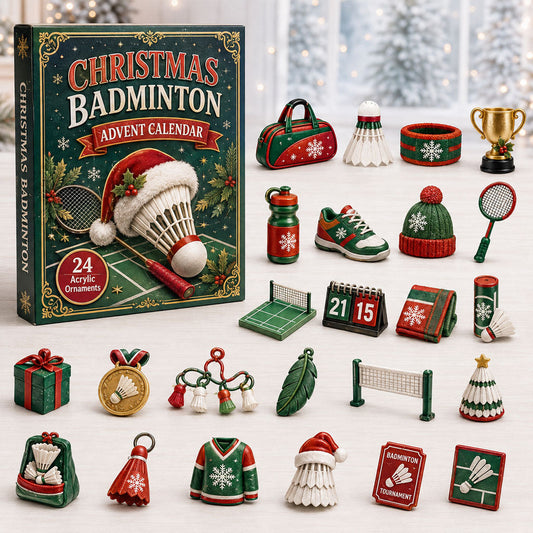 Badminton Christmas Advent Calendar 2026 - 24-Day Festive Countdown