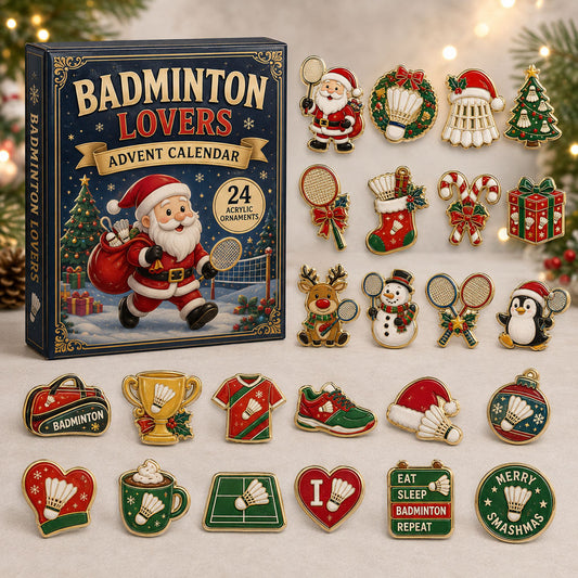 Badminton Santa Advent Calendar 2026 - 24-Day Festive Countdown