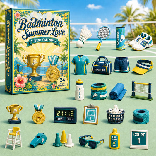 Badminton Summer Advent Calendar 2026 - 24-Day Festive Countdown