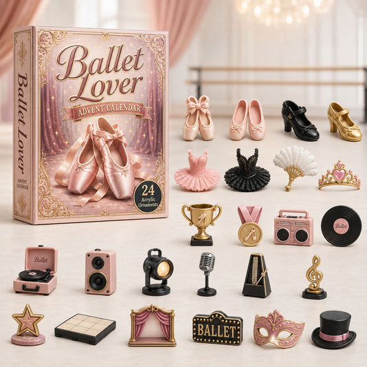 Ballet Lover Advent Calendar 2026 - 24-Day Festive Countdown