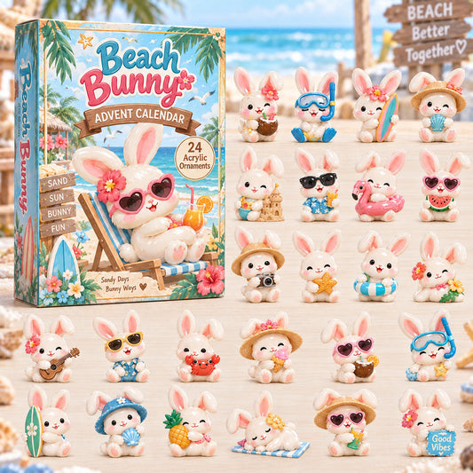Beach Bunny Advent Calendar 2026 - 24-Day Festive Countdown