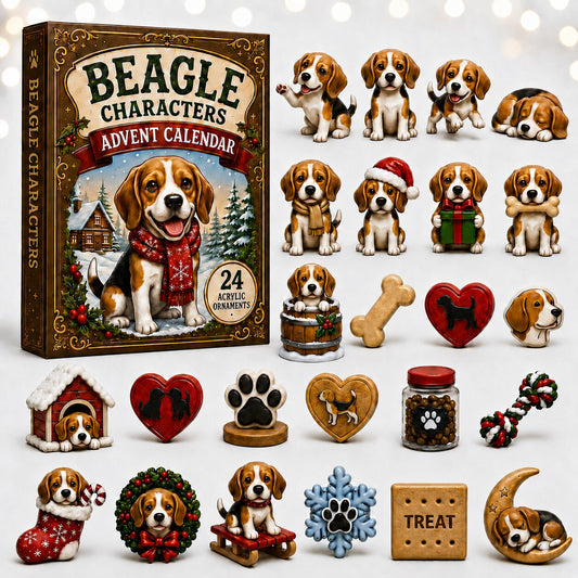 Beagle Advent Calendar 2026 - 24-Day Festive Countdown