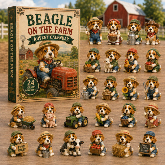 Beagle On The Farm Advent Calendar 2026 - 24-Day Festive Countdown