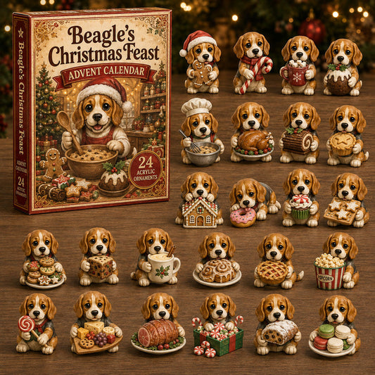 Beagles Christmas Feast Advent Calendar 2026 - 24-Day Festive Countdown