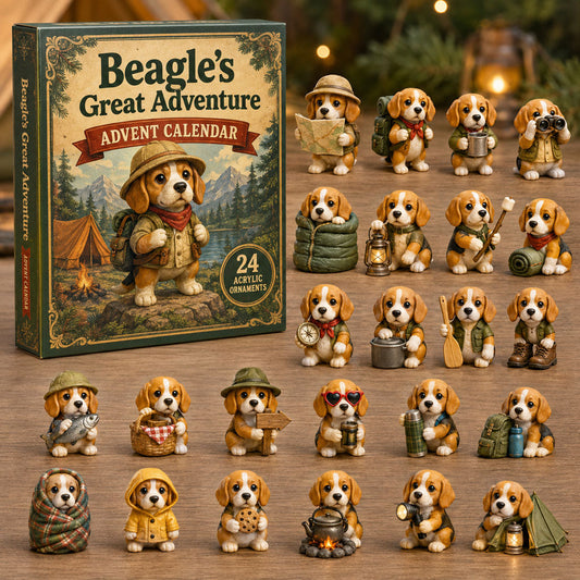 Beagles Great Adventure Advent Calendar 2026 - 24-Day Festive Countdown