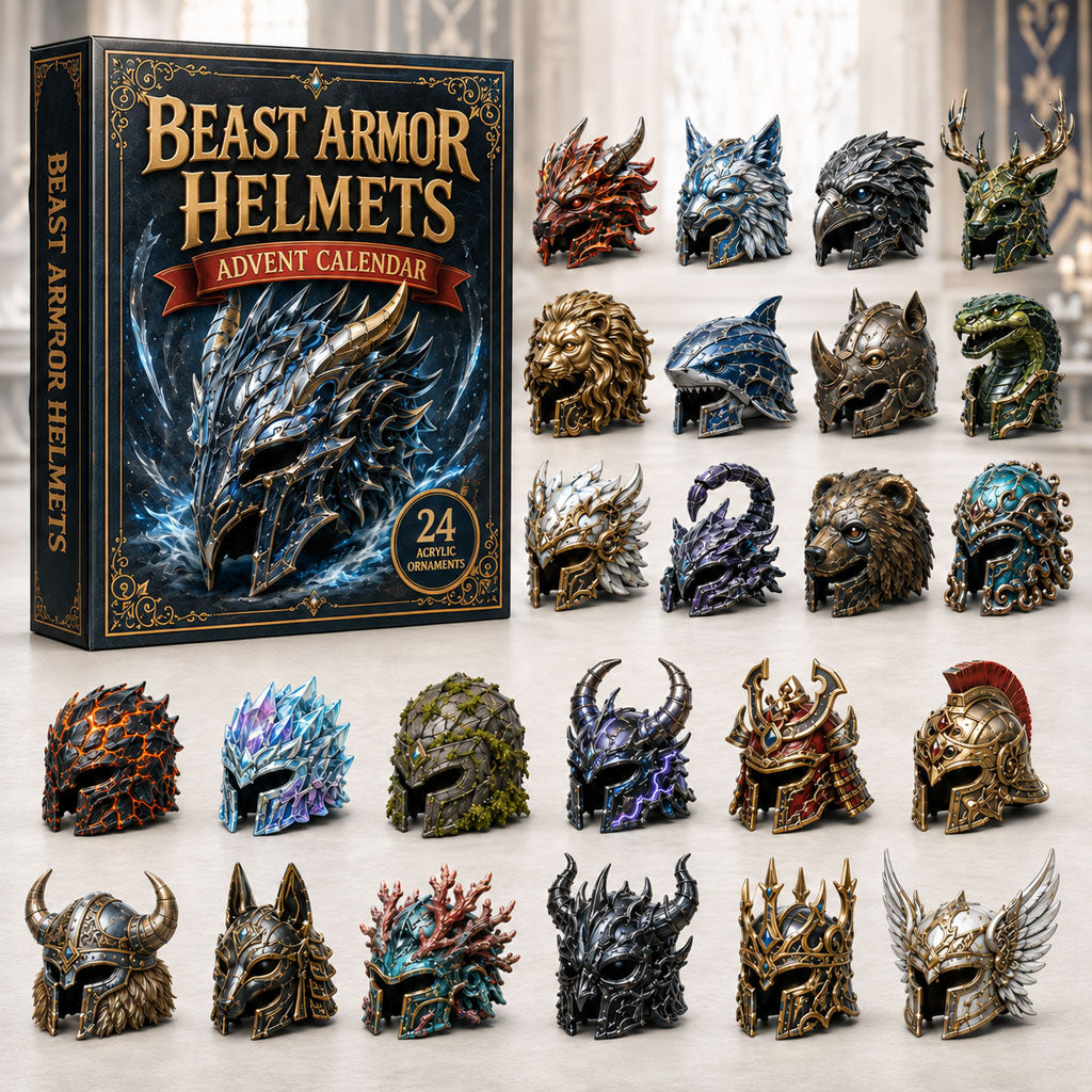 Beast Armor Helmets Advent Calendar 2026 - 24-Day Festive Countdown