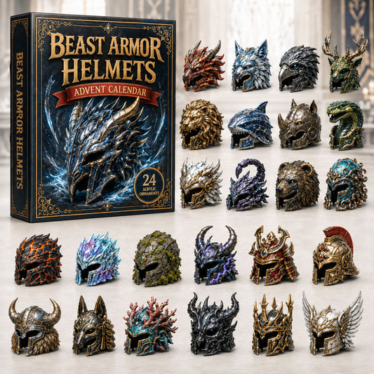 Beast Armor Helmets Advent Calendar 2026 - 24-Day Festive Countdown