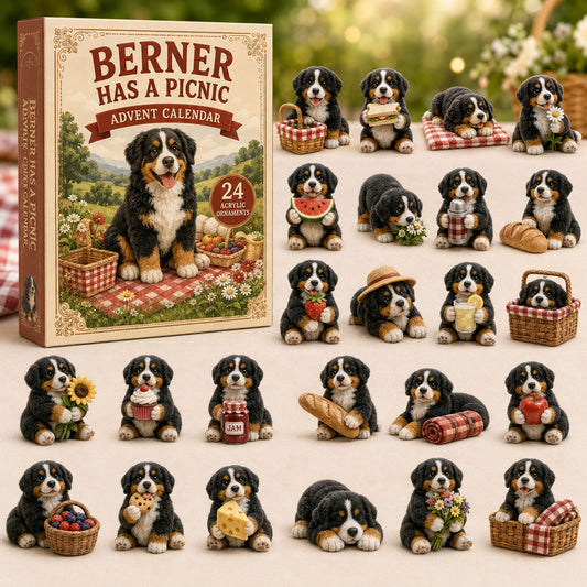 Berner Has A Picnic Advent Calendar 2026 - 24-Day Festive Countdown