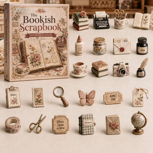 Bookish Scrapbook Advent Calendar 2026 - 24-Day Festive Countdown