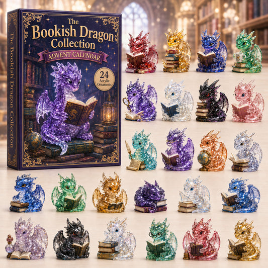 Bookish Dragon Advent Calendar 2026 - 24-Day Festive Countdown
