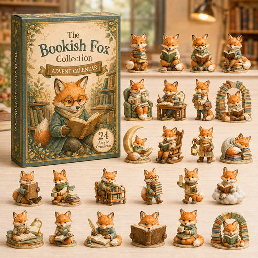 Bookish Fox Advent Calendar 2026 - 24-Day Festive Countdown