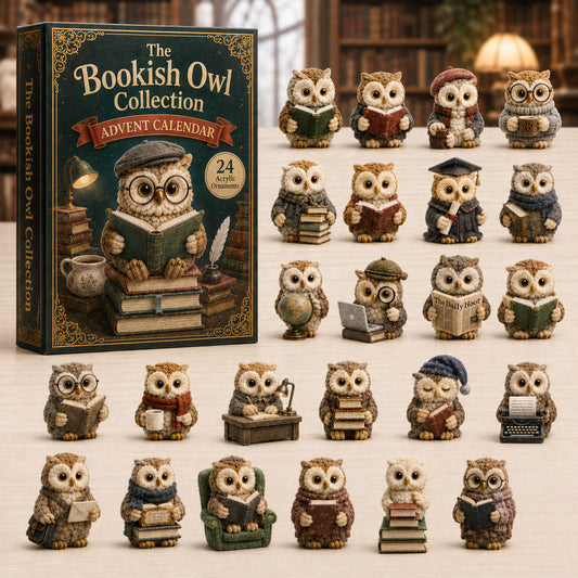 Bookish Owl Collection Advent Calendar 2026 - 24-Day Festive Countdown
