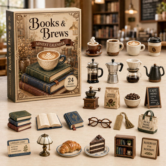 Books And Brews Advent Calendar 2026 - 24-Day Festive Countdown