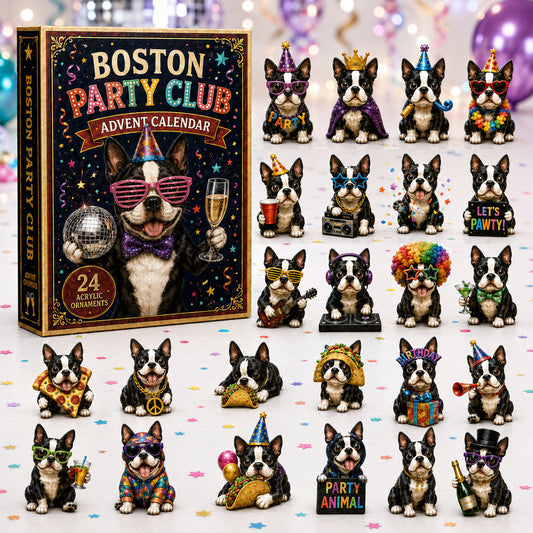 Boston Party Club Advent Calendar 2026 - 24-Day Festive Countdown