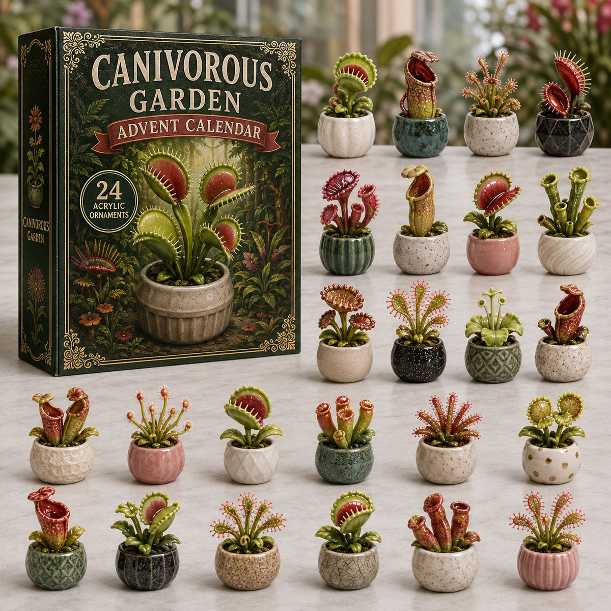 Botanical Garden Advent Calendar 2026 - 24-Day Festive Countdown